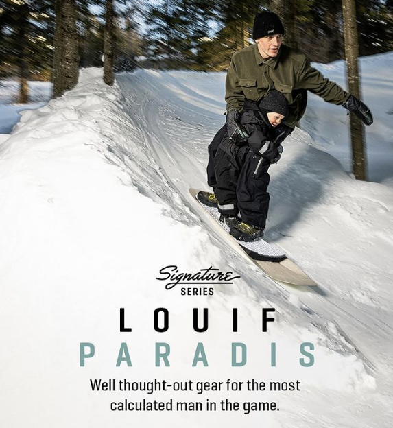 Louif Paradis Gets Artistic About His Approach to New Signature Gear