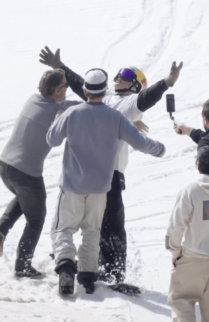 Snowboarder Makes History with World’s First Triple Flip Off a Rail