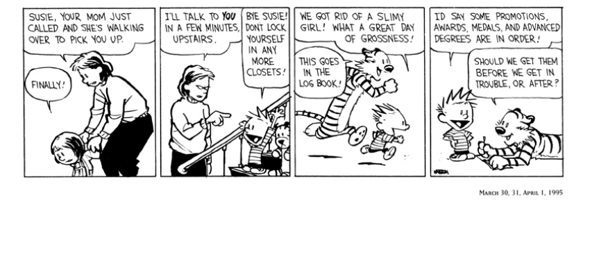 Random Calvin & Hobbes